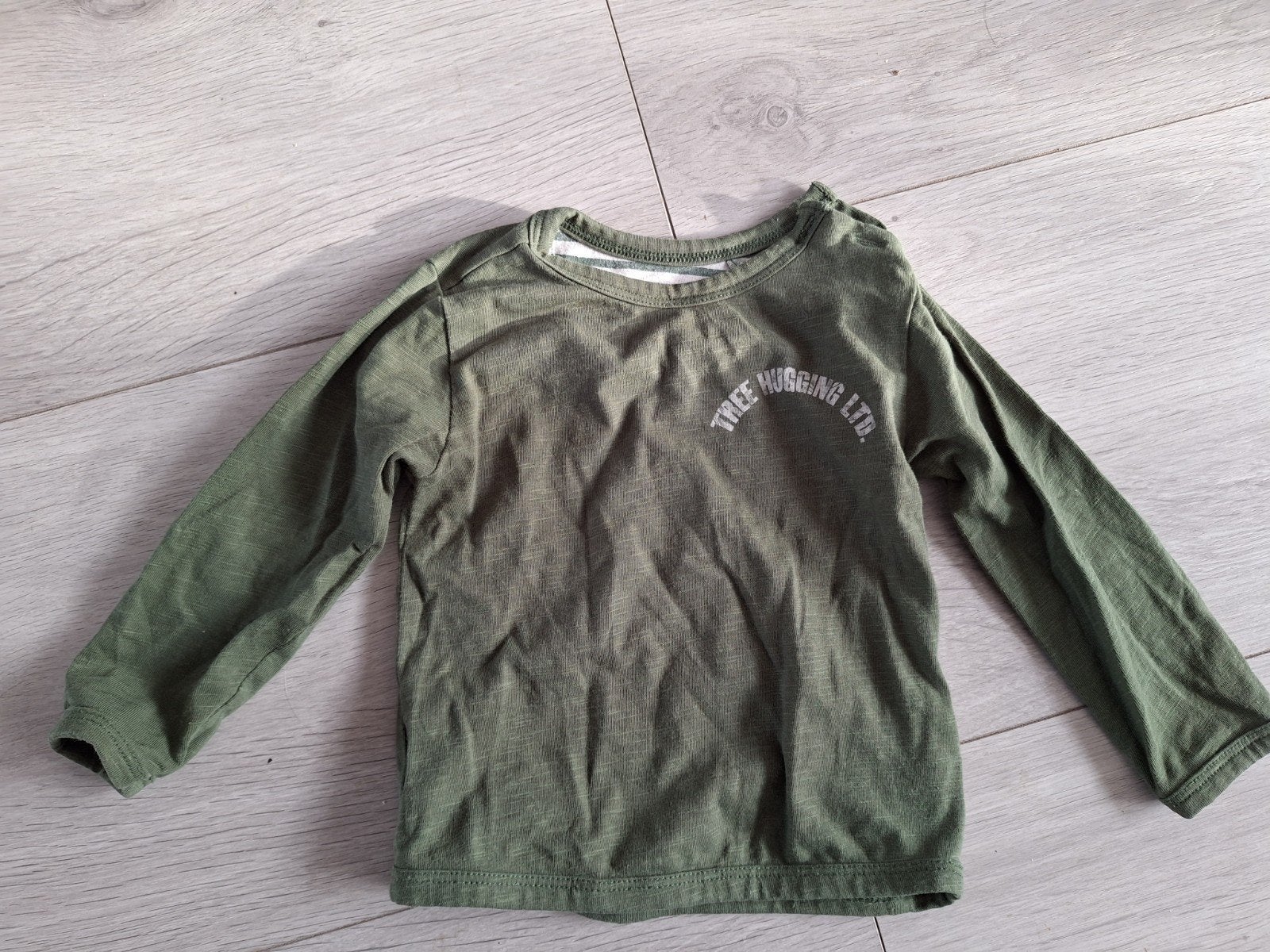 Groen shirtje van Noppies, maat 74, Kinderen en Baby's, Verzenden, Zo goed als nieuw, Jongetje, Noppies