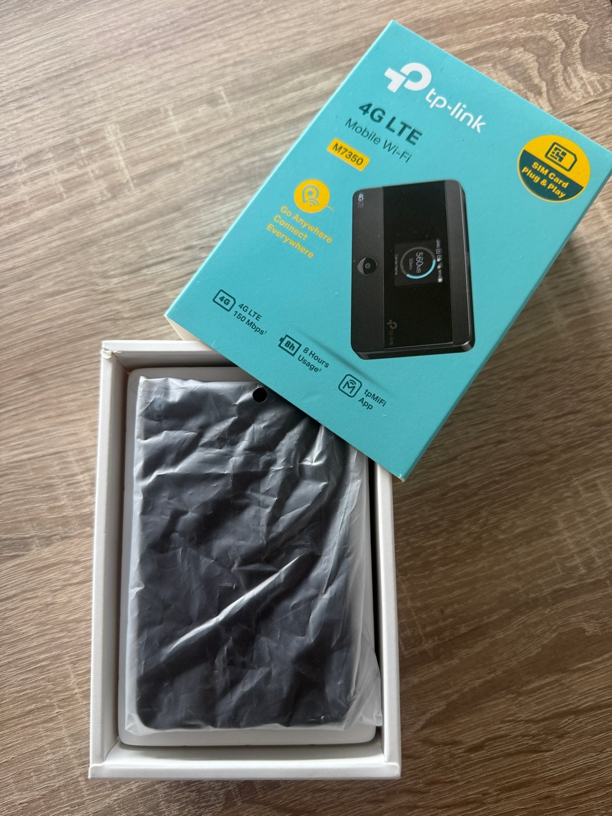 TP-Link M7350 4G LTE Mobiele Wi-Fi Router, Computers en Software, Routers en Modems, Ophalen of Verzenden, Zo goed als nieuw, Router