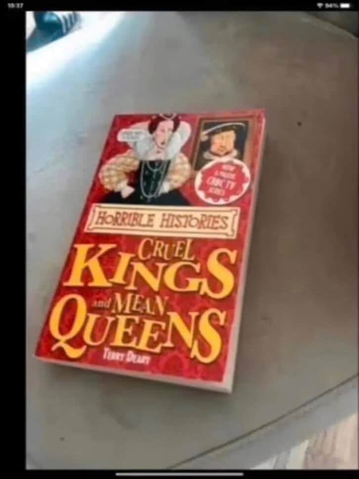 Horrible Histories: Cruel Kings and Mean Queens Boek, Europa, Ophalen of Verzenden, Terry Deary, 20e eeuw of later