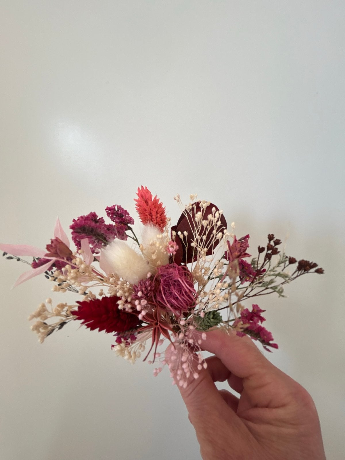Prachtige Corsage van Droogbloemen - Handgemaakt, Ophalen of Verzenden, Nieuw