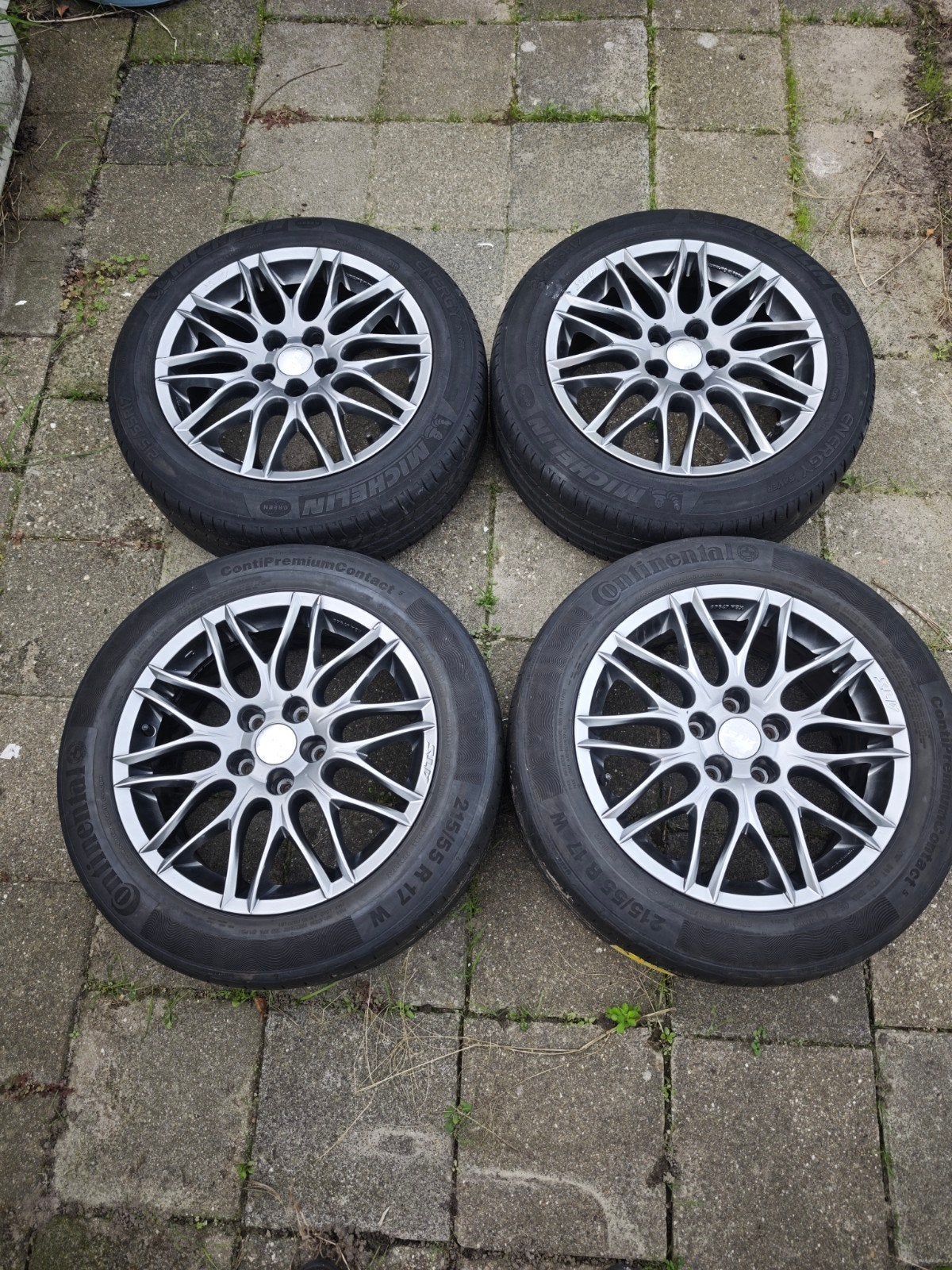 Set van 4 ATS 17-Inch velgen 5x115, Ophalen of Verzenden, Gebruikt