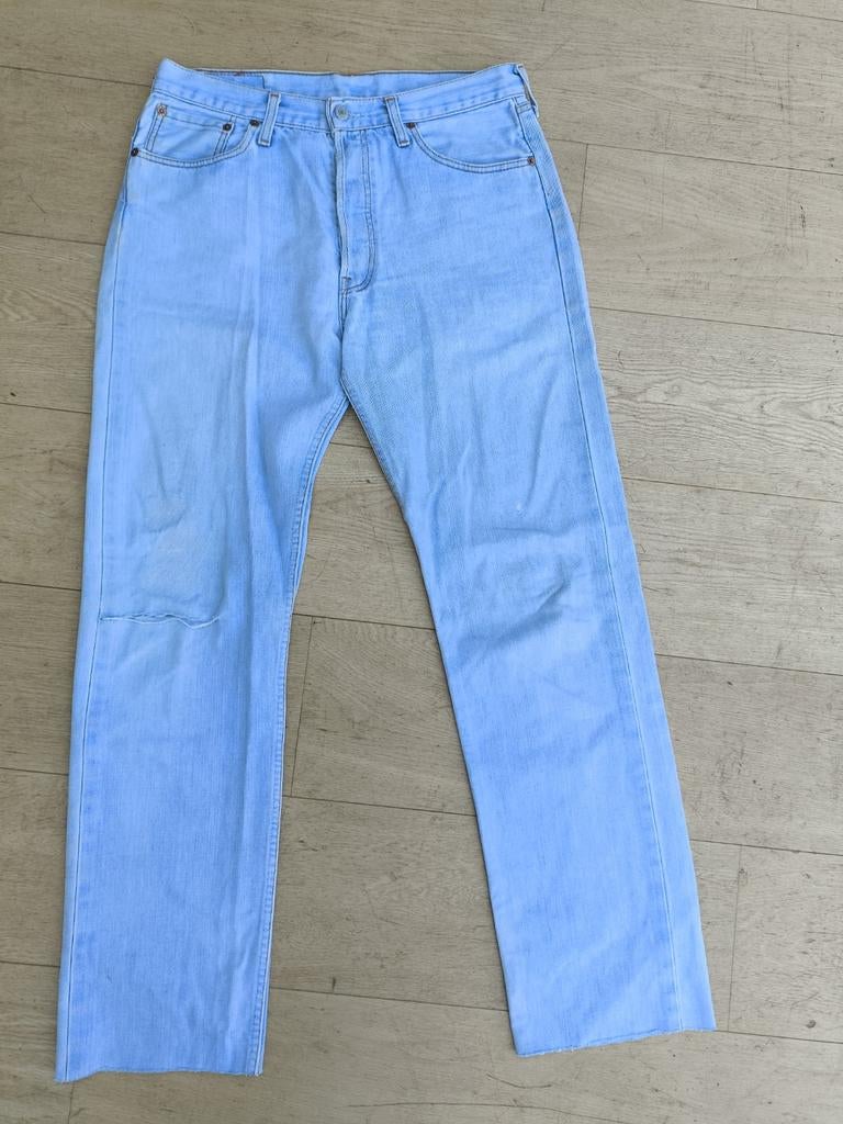 Levi's 501 maat 33, Blauw, Ophalen of Verzenden, Zo goed als nieuw, W33 - W34 (confectie 48/50)