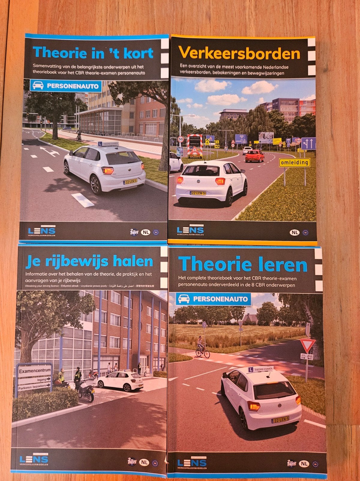 theorie boeken personen auto, Ophalen, Zo goed als nieuw