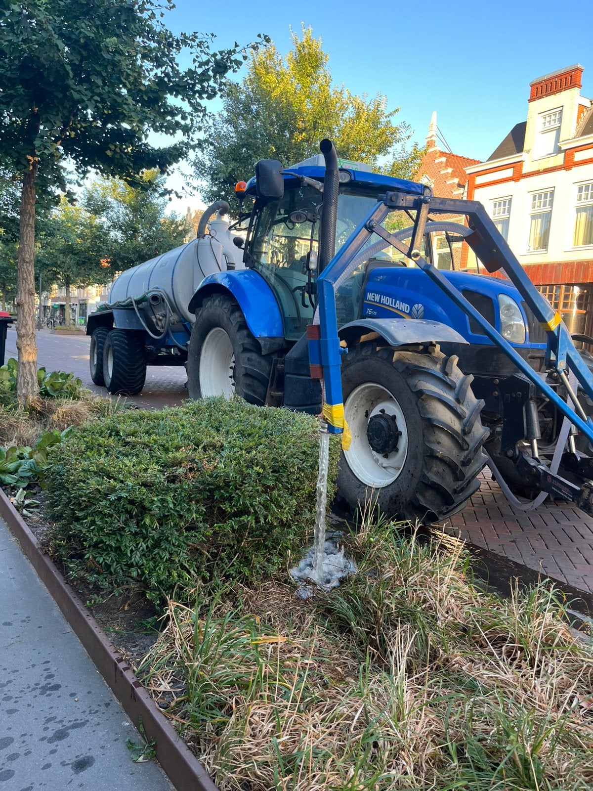 Waterwagen combi compleet!!!, Ophalen, Bestuurbaar via app, Newholland T6, Kaweco