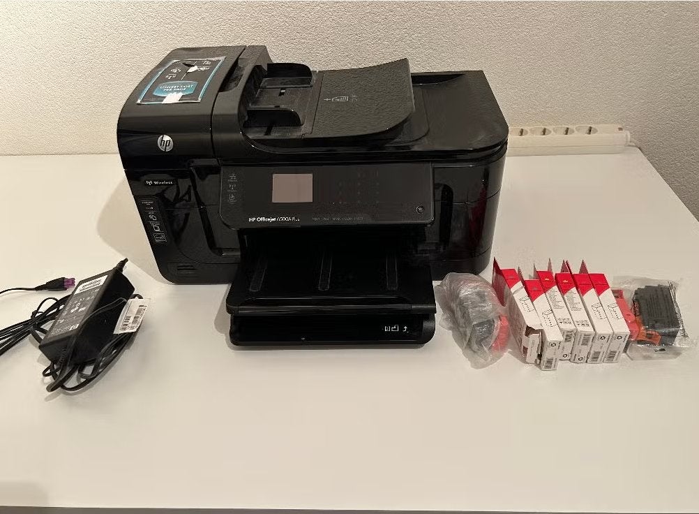 HP officejet 6500 A Plus printer, Computers en Software, Printers, Gebruikt, All-in-one, Inkjetprinter, Faxen, Kleur printen, Kopieren