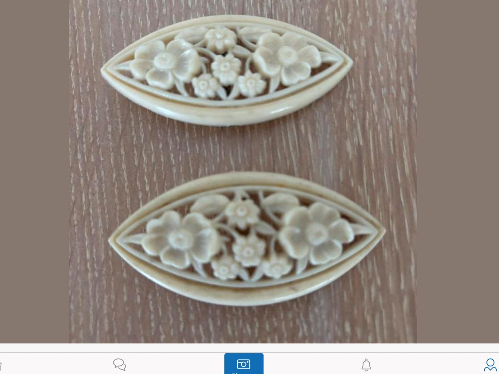 2 mooie oude broches, per stuk € 4,00, Ophalen of Verzenden, Zo goed als nieuw, Overige kleuren, Overige materialen