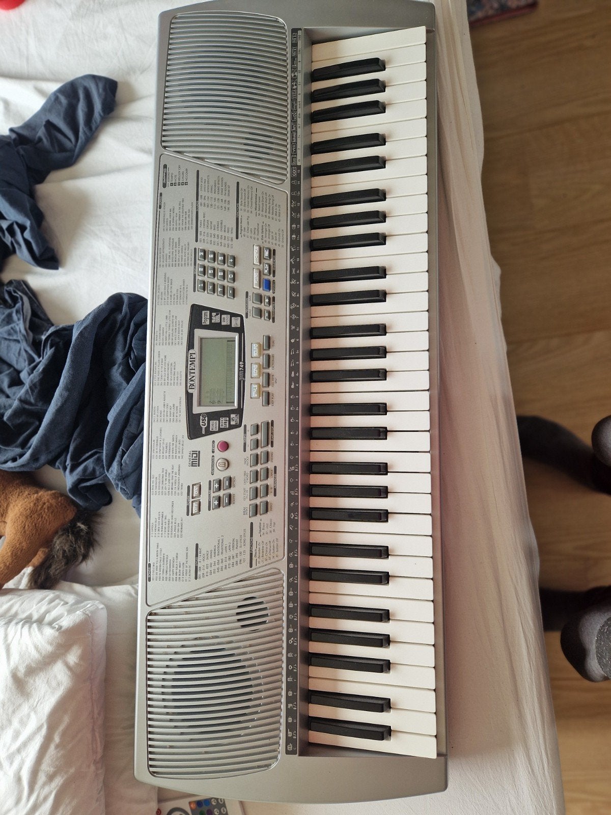 Bontempi PM749/A Keyboard - 61 toetsen, Overige merken, Midi-aansluiting, Ophalen of Verzenden, 61 toetsen