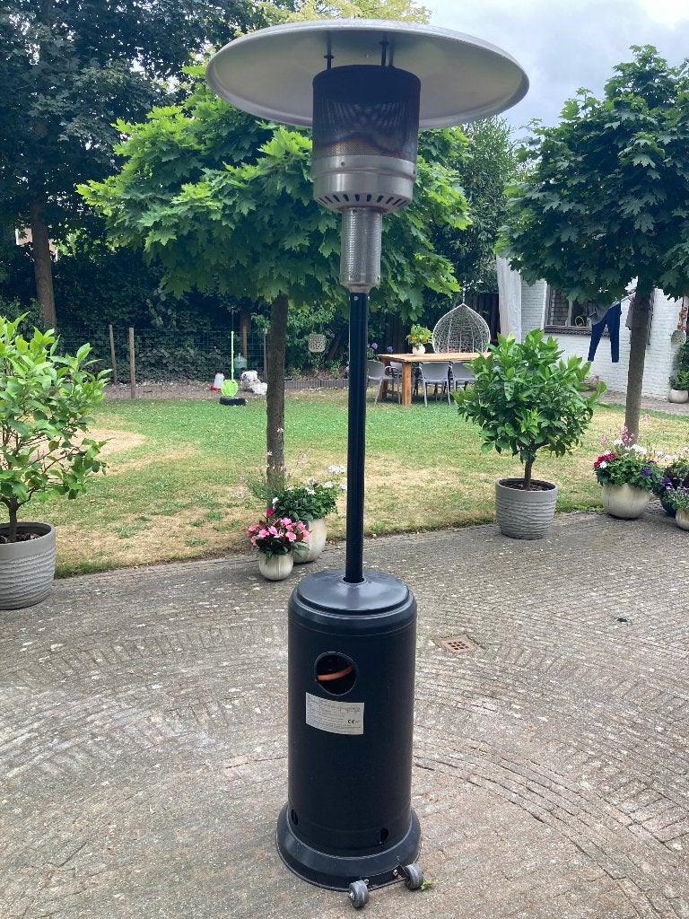 Staande heater incl gasfles, Ophalen, Gebruikt, Gas, Vloer