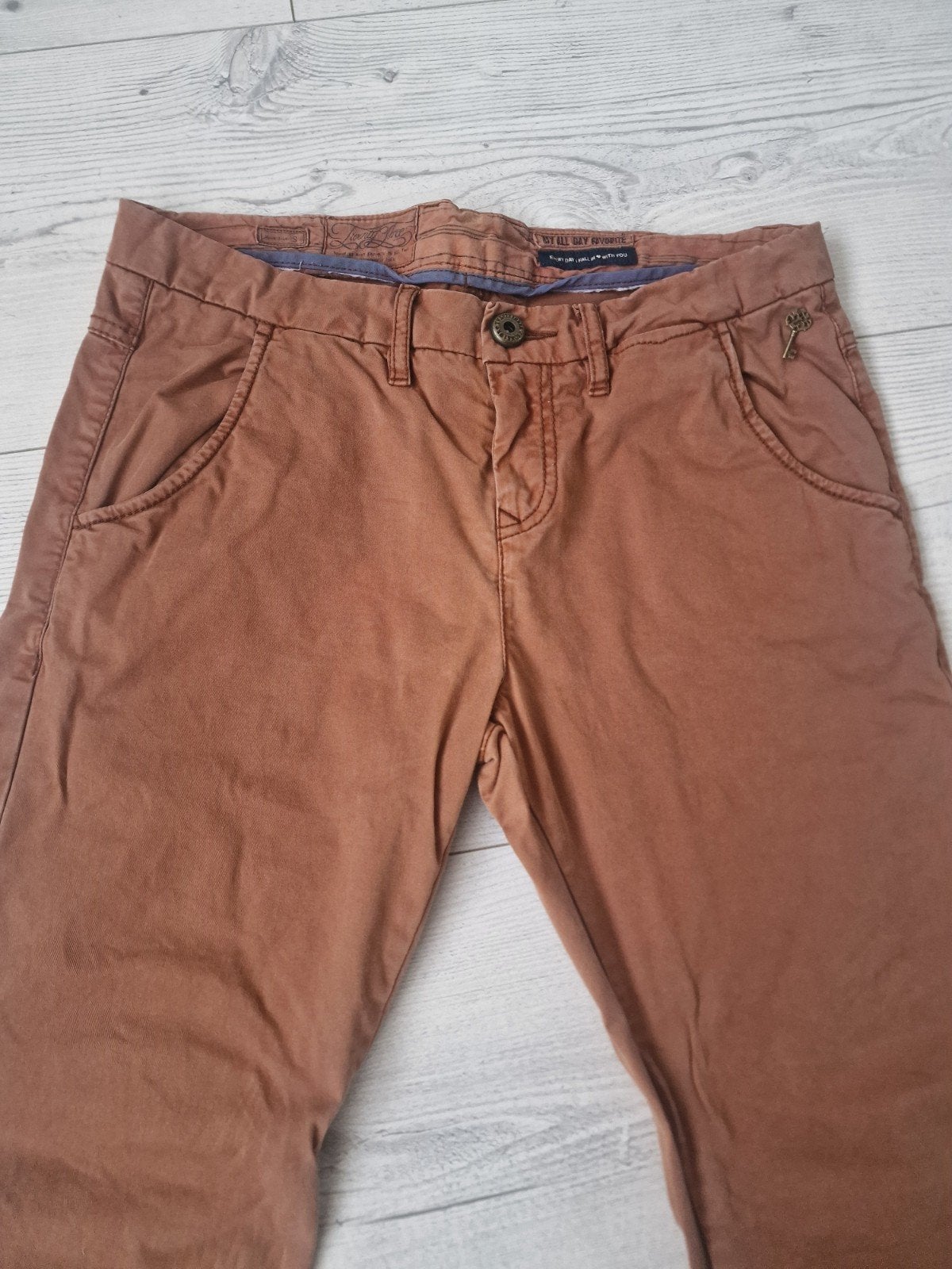 The Sting Twenty Three Chino Broek Maat S, Ophalen of Verzenden, Zo goed als nieuw, Maat 34 (XS) of kleiner, Bruin