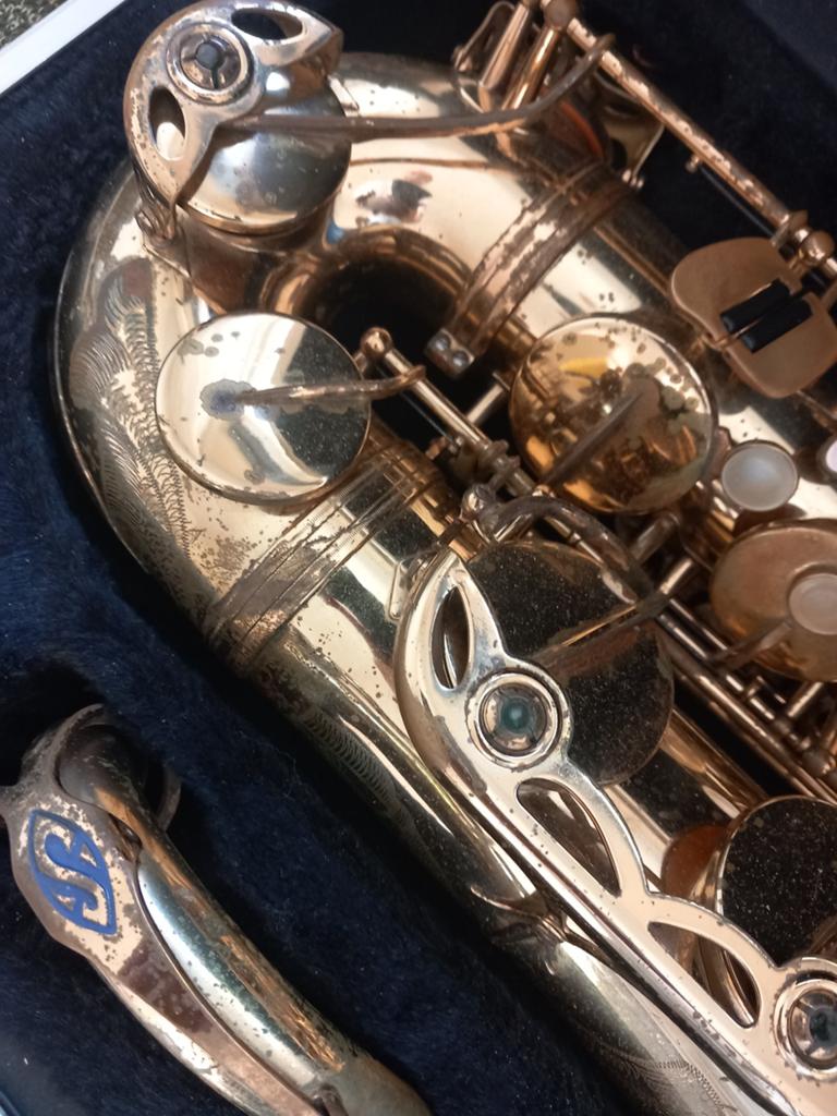 Selmer tenorsax SA 80., Ophalen of Verzenden, Gebruikt, Tenor, Met koffer