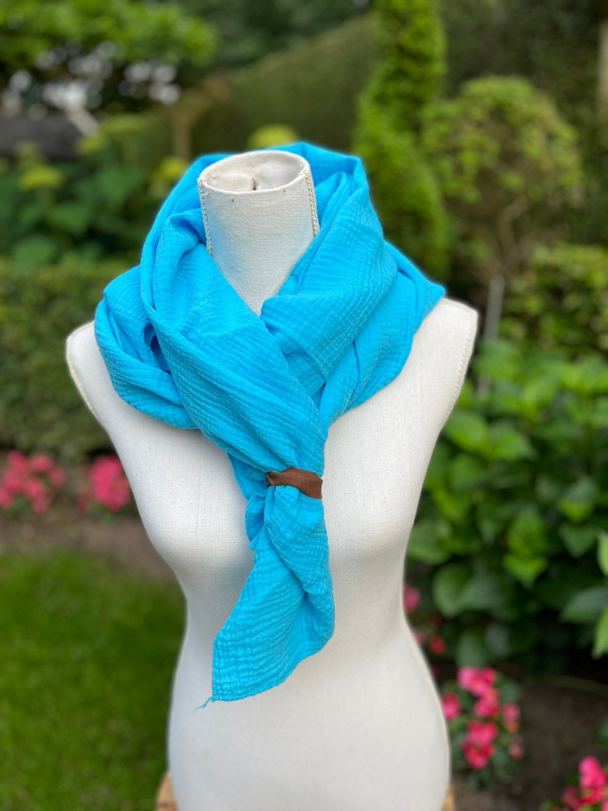 Grote partij sjaals in div kleuren, Kleding | Dames, Ophalen of Verzenden, Nieuw, Maat 46/48 (XL) of groter, Sjaal