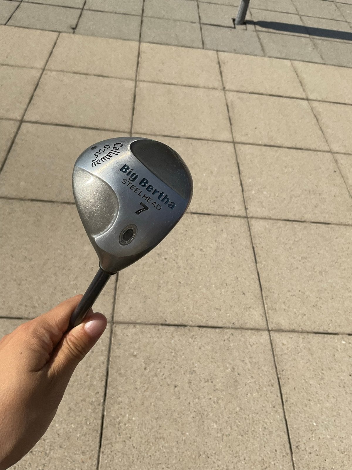 Callaway Big Bertha Steelhead 7 Wood Ladies Gems, Sport en Fitness, Golf, Gebruikt, Club, Callaway, Ophalen