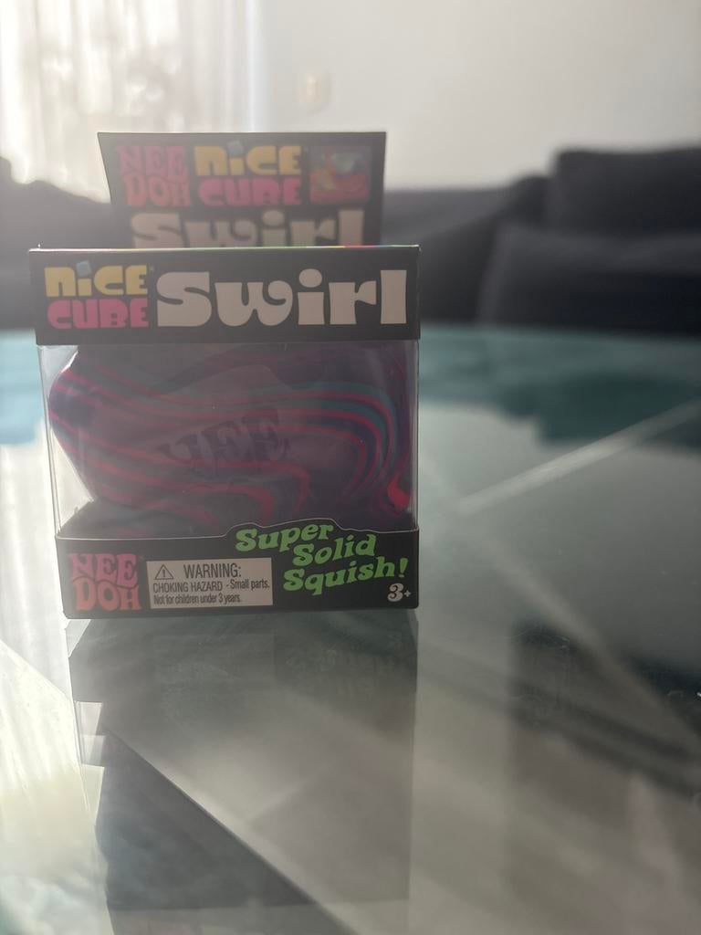 NeeDoh Nice Cube Swirl, Ophalen of Verzenden, Nieuw, Jongen of Meisje