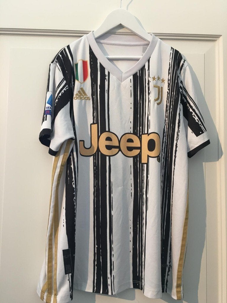 #VSM55 Voetbalshirt Ronaldo (Juventus) te koop!! M, Maat M, Verzenden, Zo goed als nieuw, Shirt
