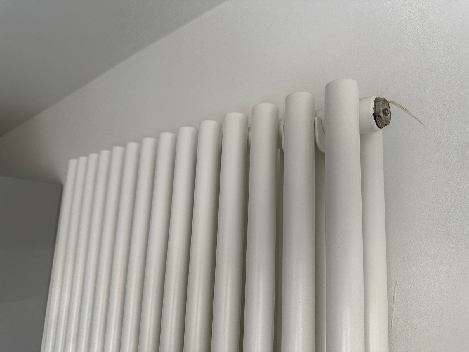Plieger design radiator dubbel 1970x532 2100w wit, Ophalen, Radiator, Minder dan 60 cm, Zo goed als nieuw