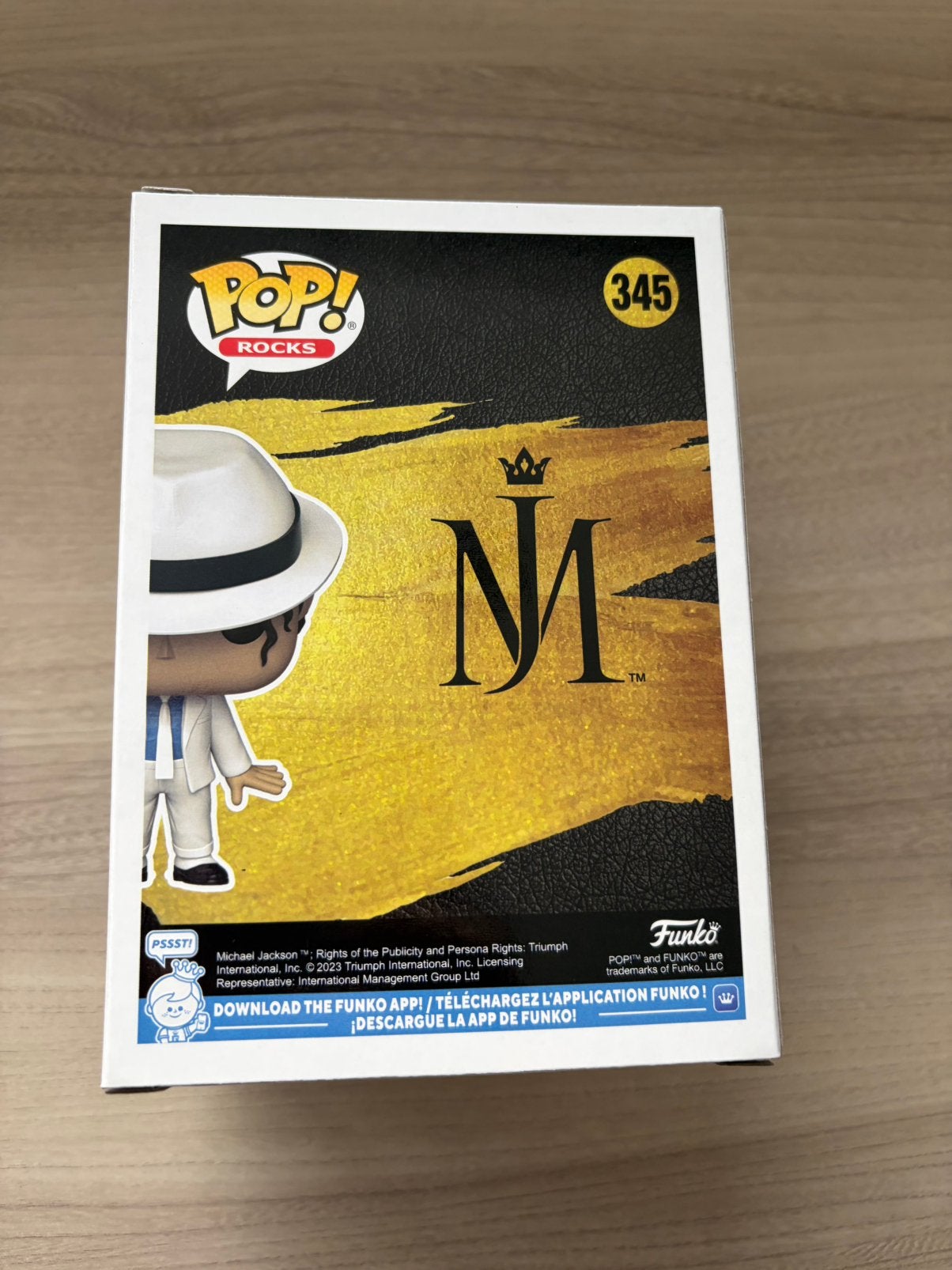 Funko Pop! Rocks Michael Jackson #345 Smooth Criminal Vinyl, Verzamelen, Funko Europe, Ophalen of Verzenden, Zo goed als nieuw