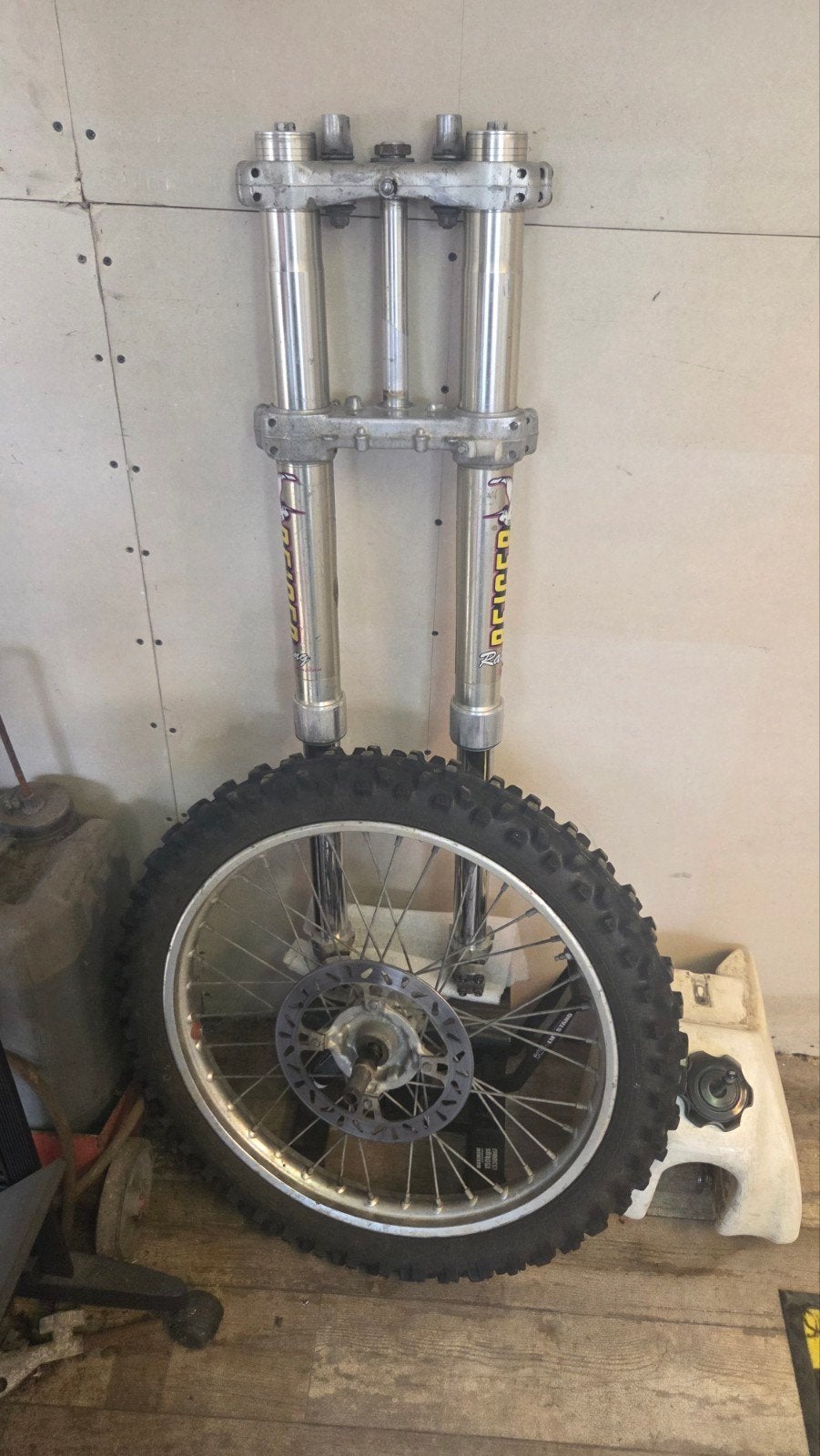 Honda XR400R USD Vork Conversie Kit, Ophalen, Gebruikt