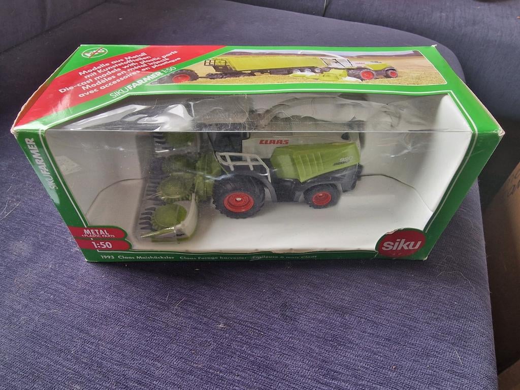 Siku Farmer Claas Maishäcksler 1:50 - Nieuw in doos, Ophalen of Verzenden, Nieuw