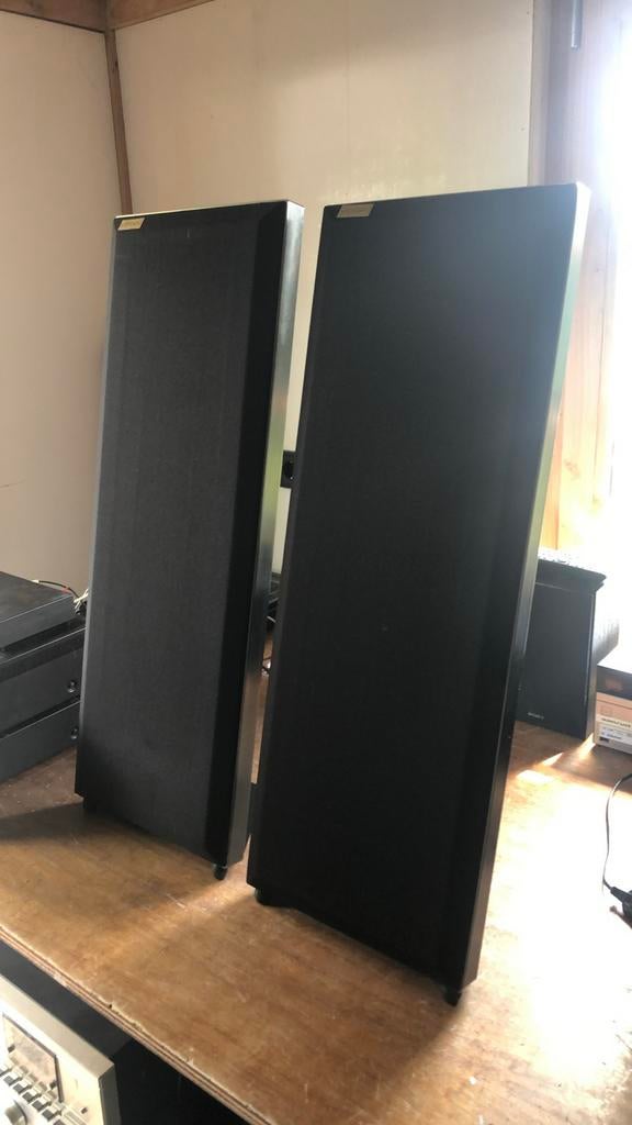 Solosound HiFi speakerset, Audio, Tv en Foto, Luidsprekers, Gebruikt, 60 tot 120 watt, Front, Rear of Stereo speakers, Ophalen