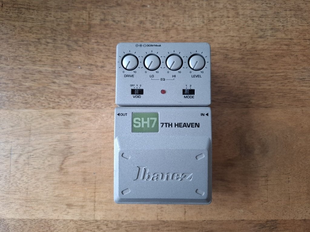 Ibanez Tone Lok SH7 7th Heaven Made in Taiwan, Ophalen of Verzenden, Zo goed als nieuw, Distortion, Overdrive of Fuzz