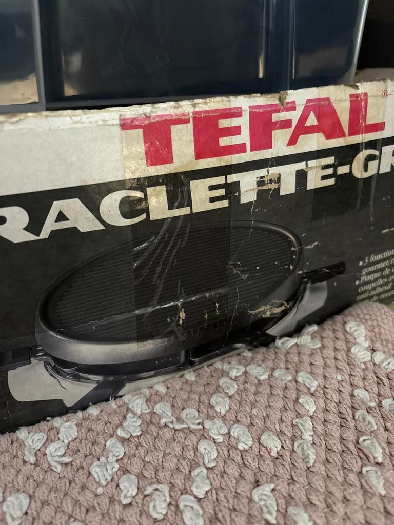 Tefal Raclette Grill - Gezellig tafelen, Ophalen, Gebruikt, 4 t/m 7 personen