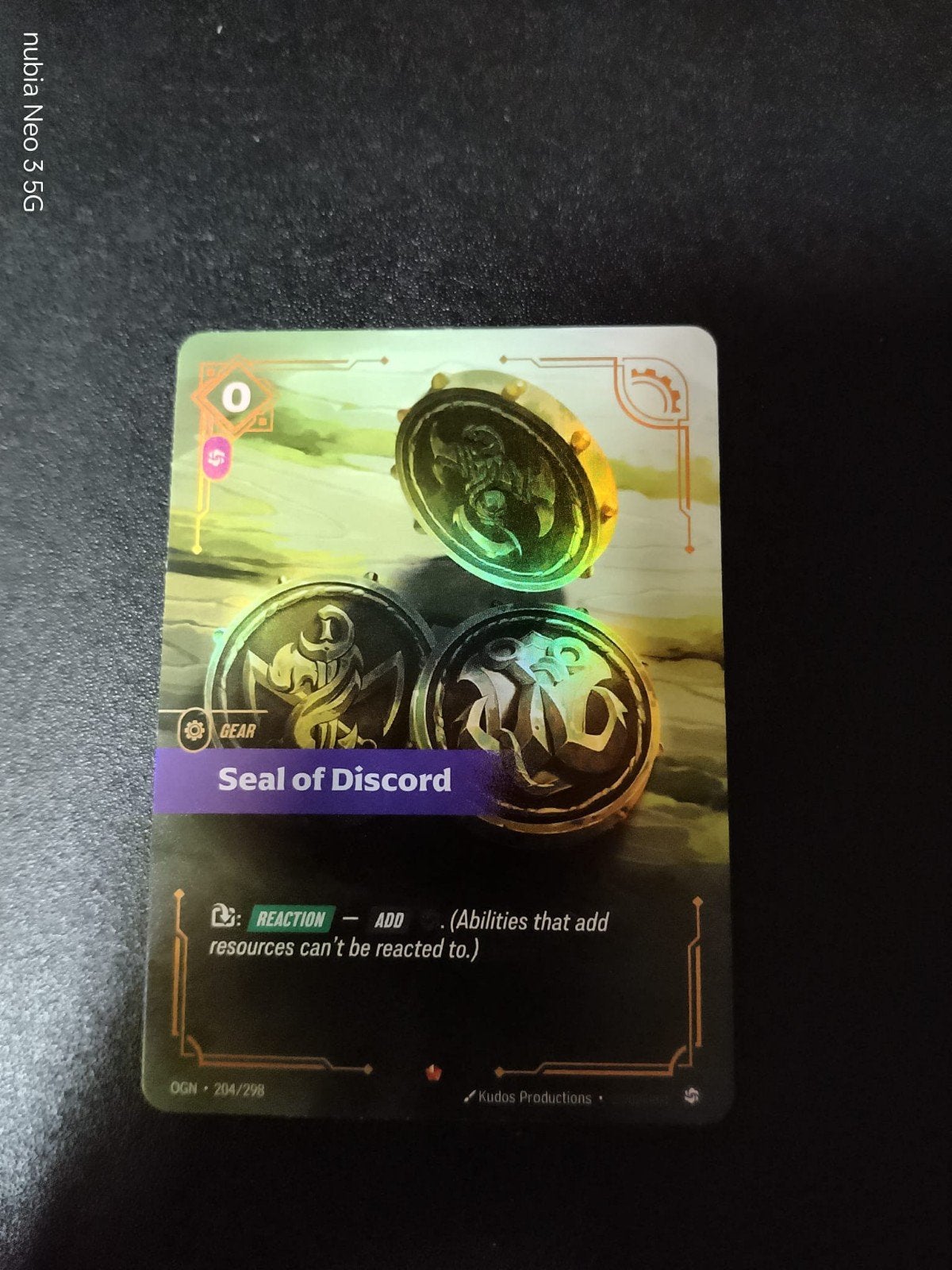 Seal of Discord Riftbound 204/298, Verzenden, Nieuw, Losse kaart