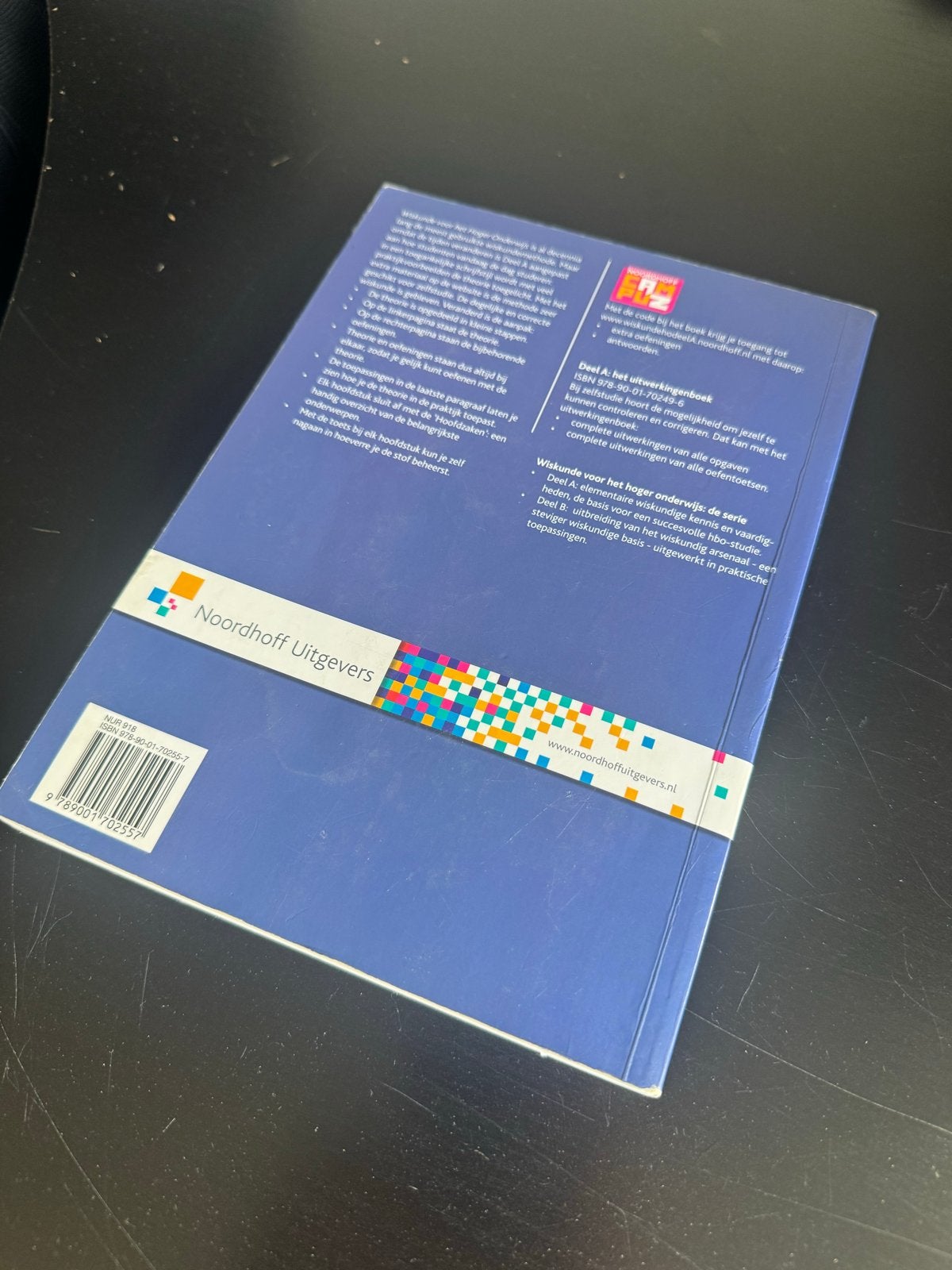 Wiskunde voor het hoger onderwijs - Deel A, Ophalen of Verzenden, Gelezen, Overige niveaus, Wiskunde A