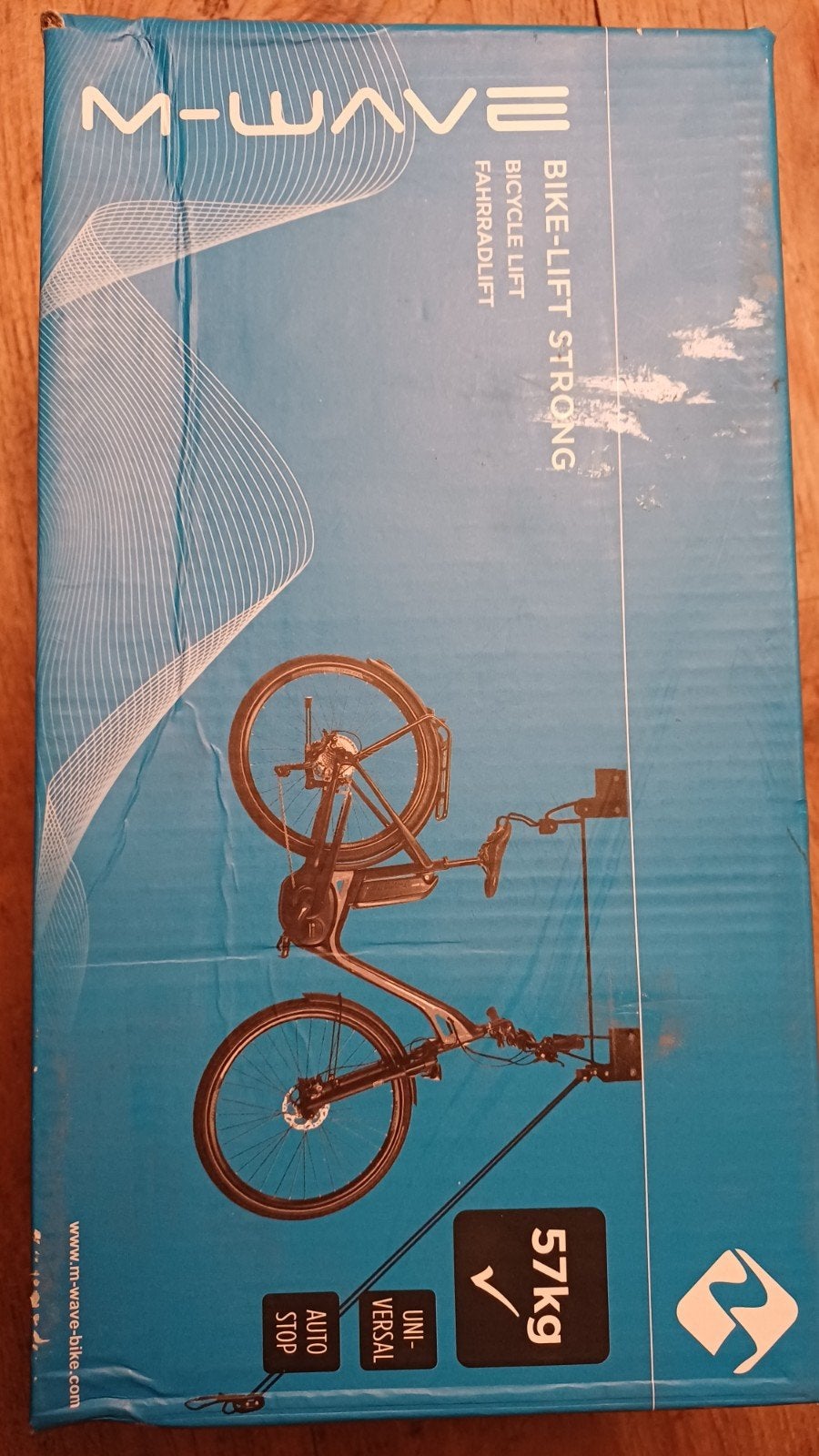 M-Wave Bike-Lift Strong Fiets Ophangsysteem 57 kg Nieuw, Ophalen of Verzenden, Nieuw, M-Wave