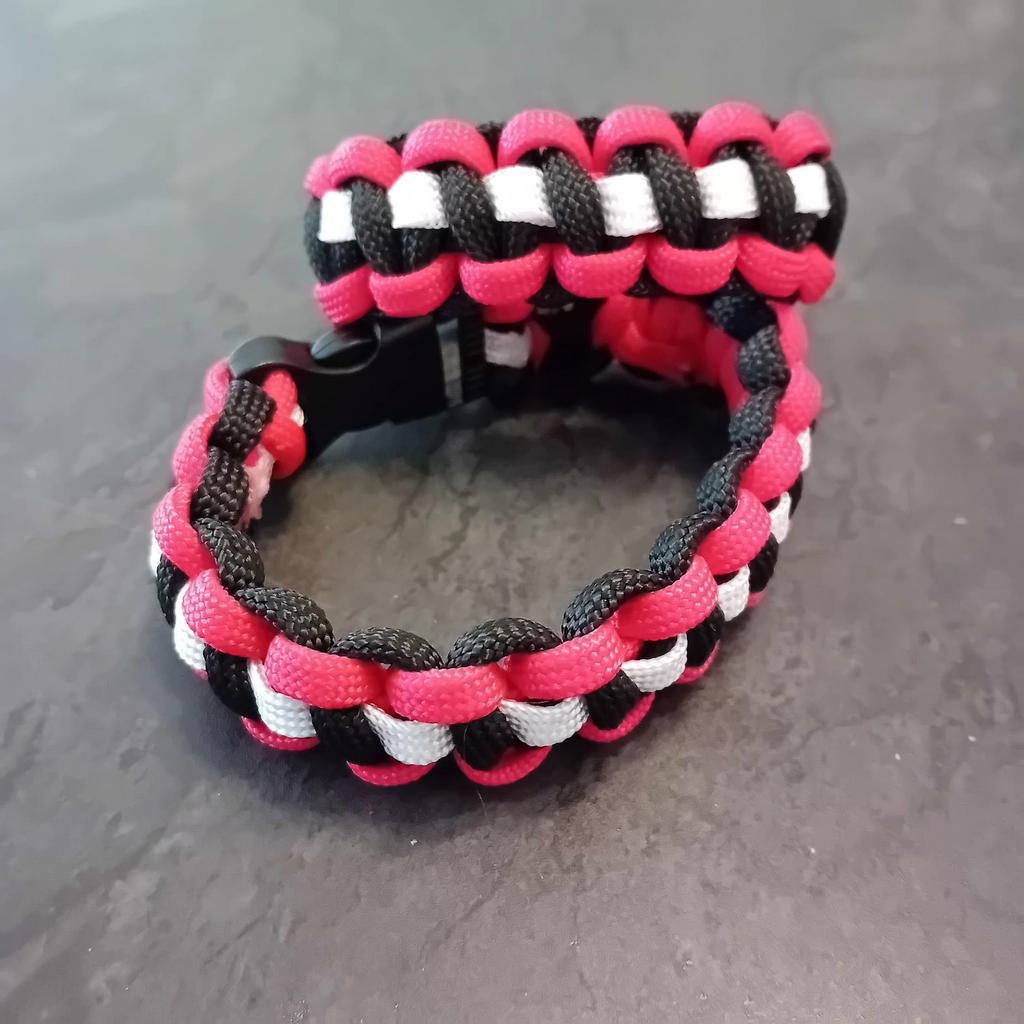 Paracord armbanden set vader en kind. Feyenoord.  Nieuw, Ophalen of Verzenden, Nieuw, Overige kleuren