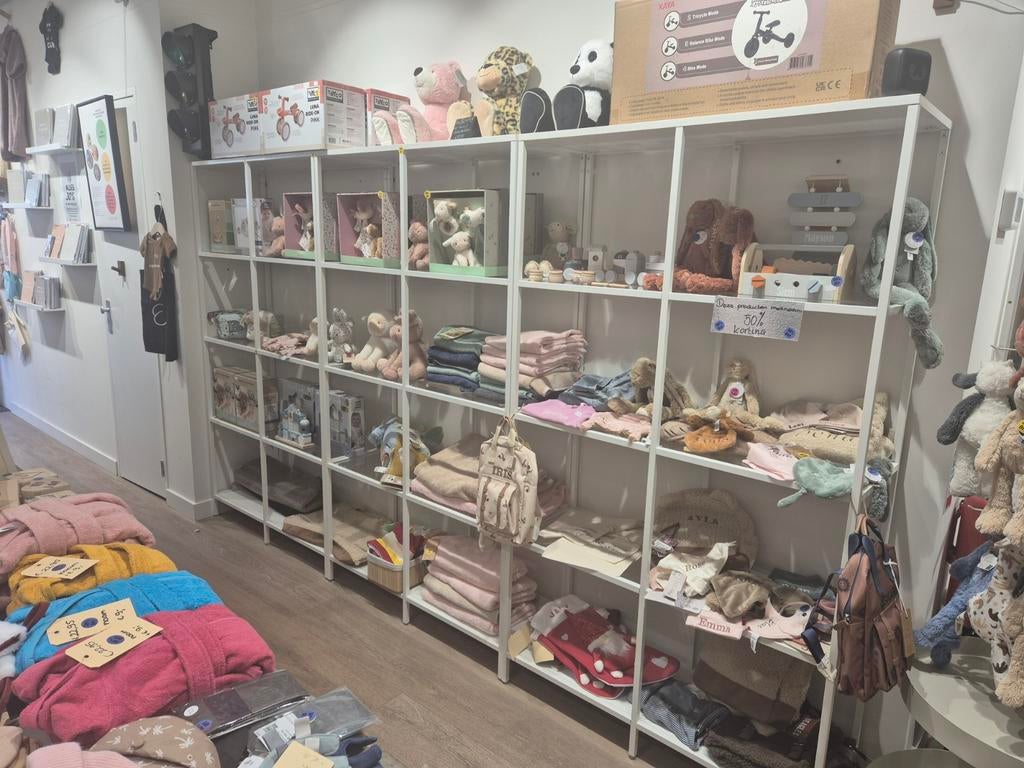Witte Leg- en Hangstellingen - Winkelinterieur, Ophalen of Verzenden, Gebruikt