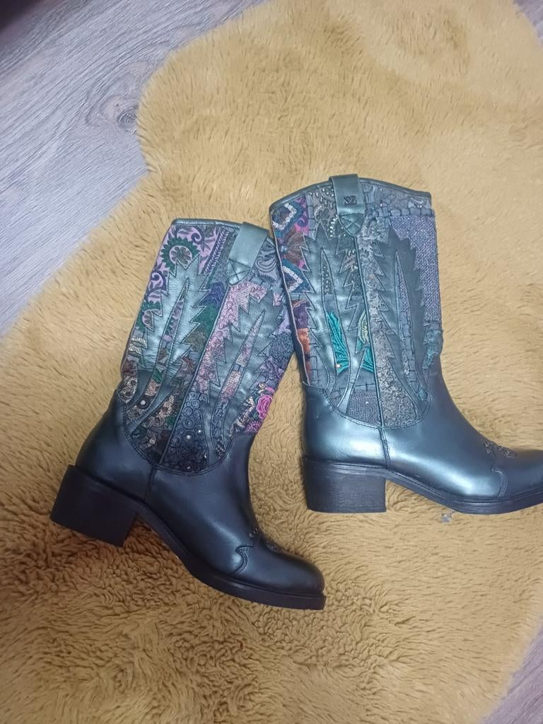 Kinder laarsjes cowboy laarzen kids schoenen maat 36, Kinderen en Baby's, Ophalen of Verzenden, Nieuw, Meisje, Laarzen