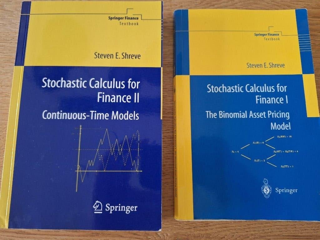 Stochastic Calculus For Finance I en II studieboeken, Boeken, Ophalen, Beta, Zo goed als nieuw, WO