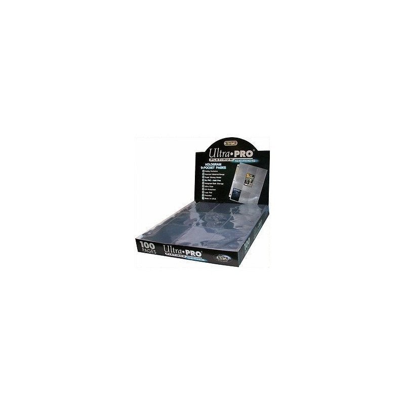 Ultra Pro 9-Pocket Pages Platinum 100 Stuks, Ophalen of Verzenden, Nieuw, Sleeves of Kaarthoesjes
