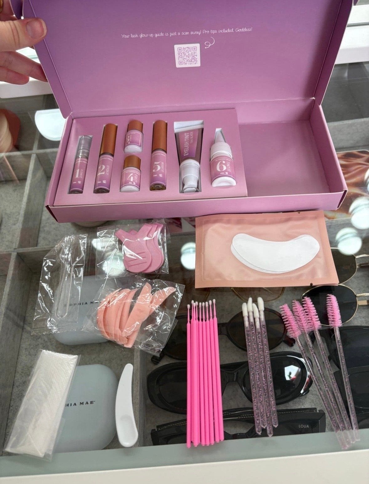 The Lash Box 2-in-1 Lash Lifting & Tinting Kit, Verzenden, Nieuw, Overige typen