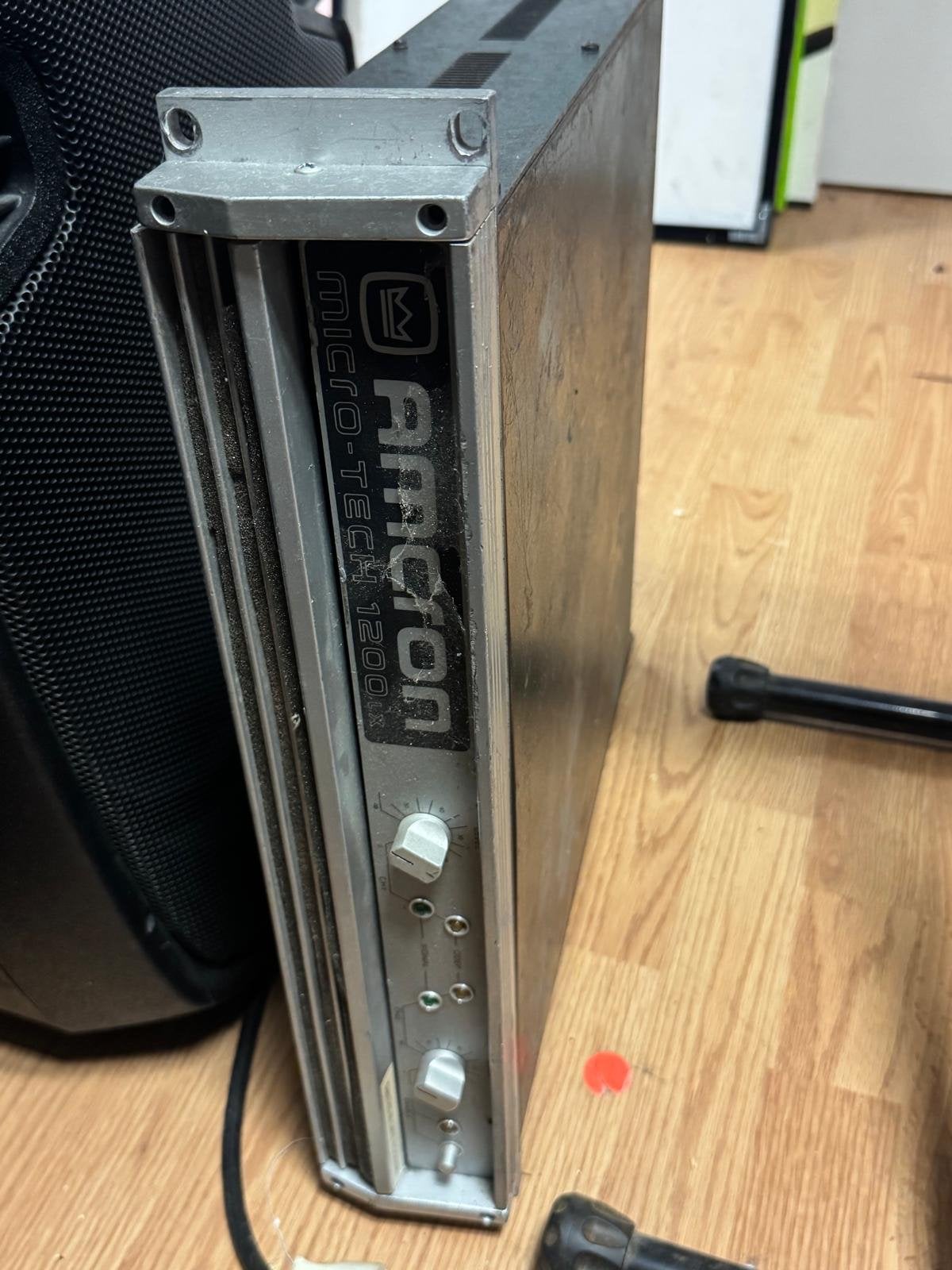 Amcron Micro-Tech 1200 Eindversterker, Ophalen, Gebruikt, 100 watt of meer