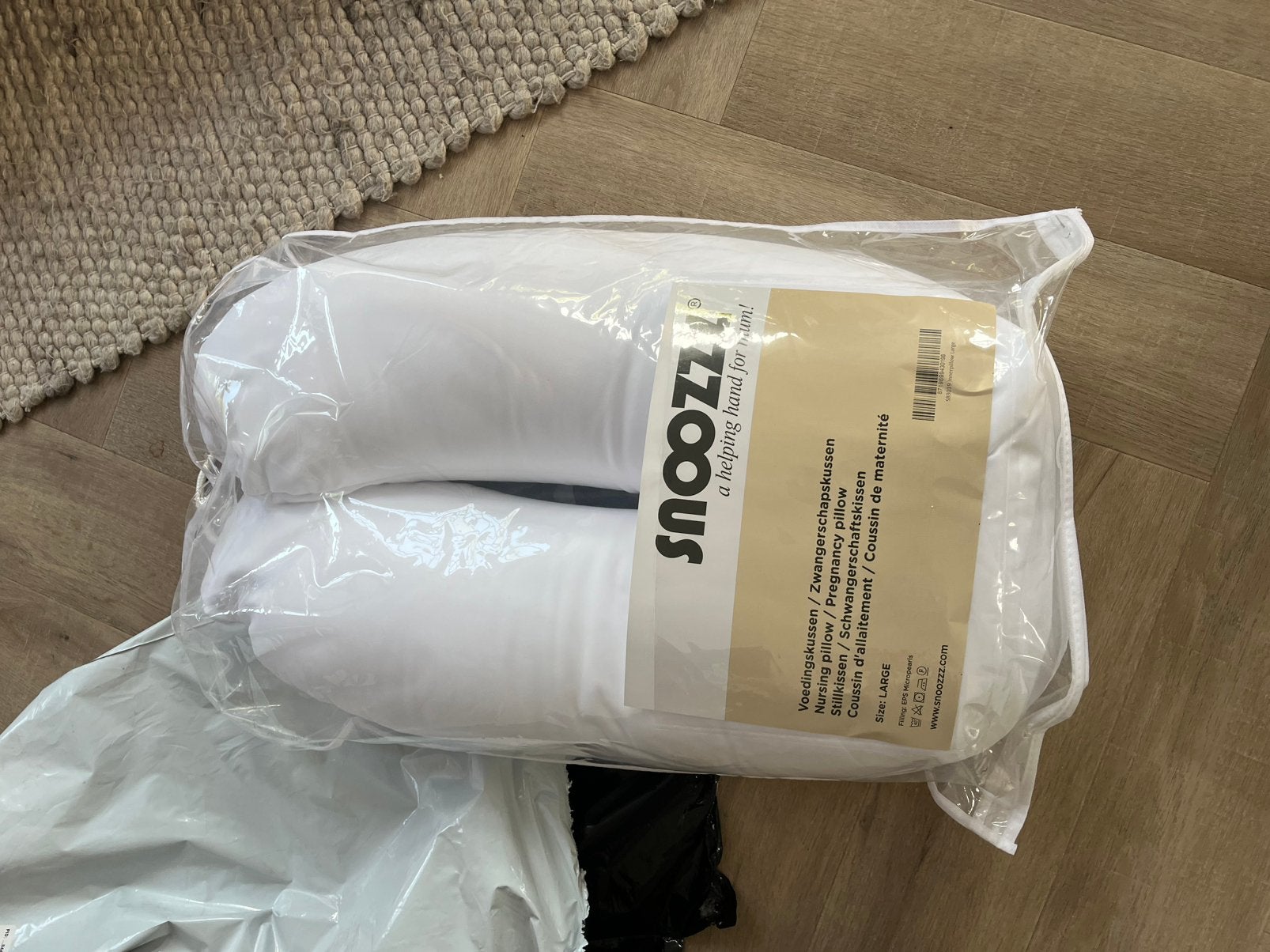 Snoozzz zwangerschapskussen voedingskussen, Kinderen en Baby's, Babyvoeding en Toebehoren, Ophalen of Verzenden, Nieuw