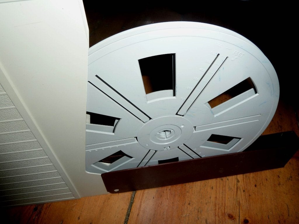 8mm film 3x 240mtr Posso spoel in doos -, Audio, Tv en Foto, Ophalen of Verzenden, 8mm film