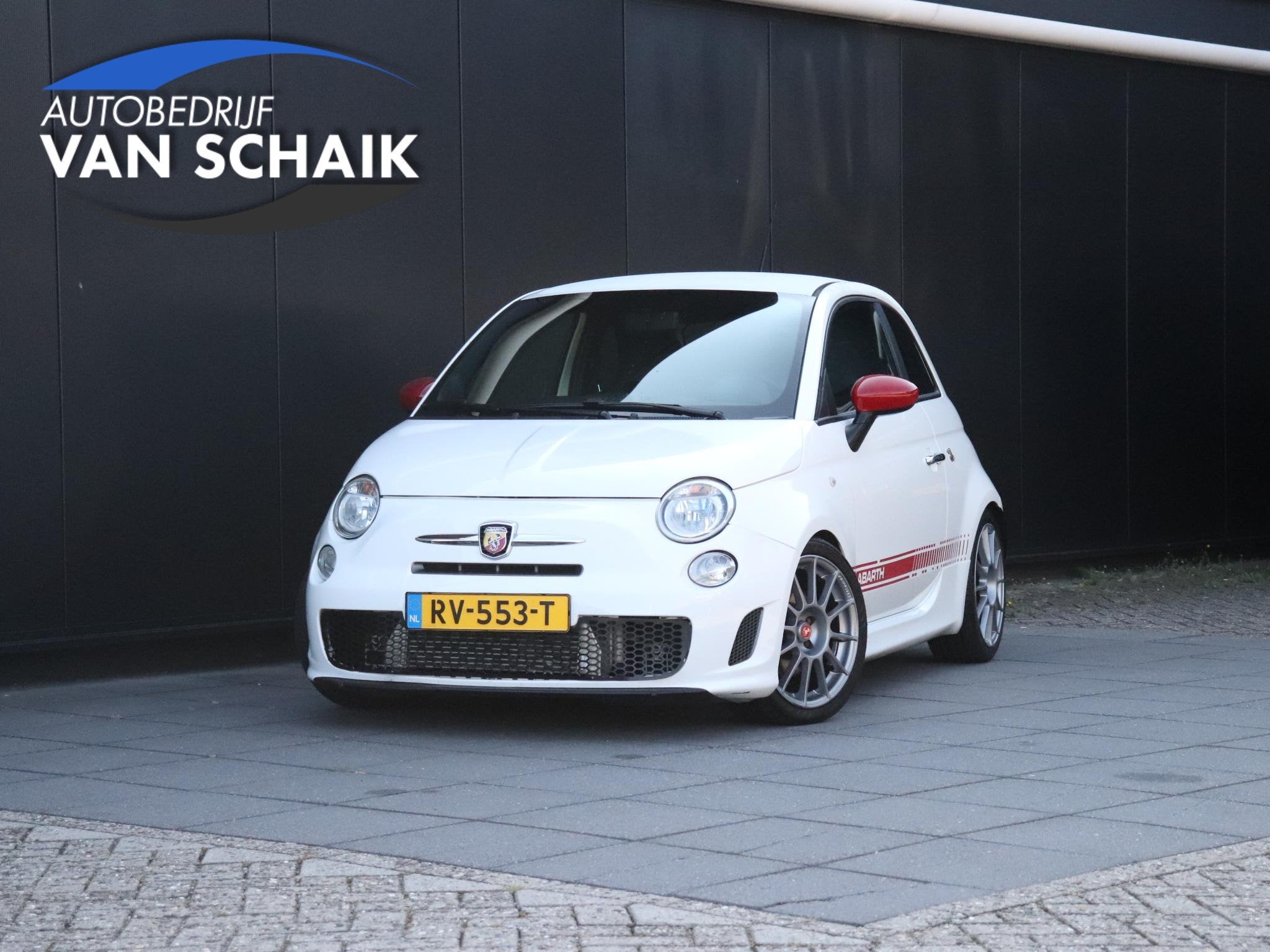 Fiat 500 1.4-16V Abarth | 250+ PK | SPORTSTOELEN | AIRCO | G, Voorwielaandrijving, 4 cilinders, Wit, 1010 kg