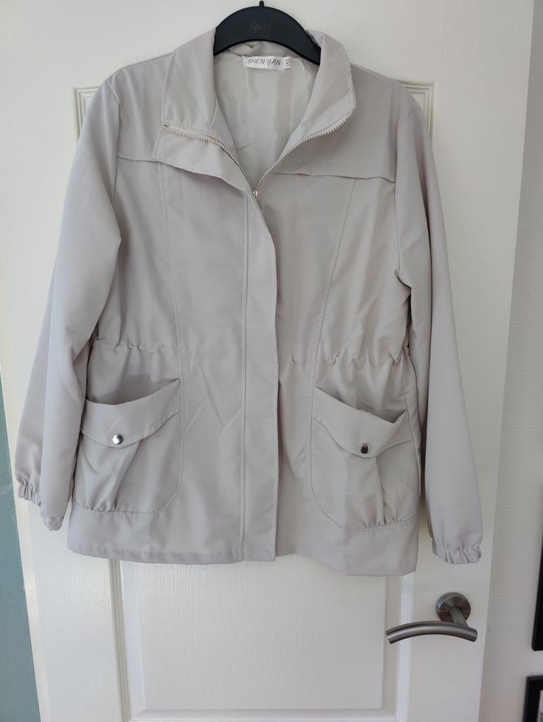 Zomerjack, Ophalen, Nieuw, Maat 46/48 (XL) of groter, Beige