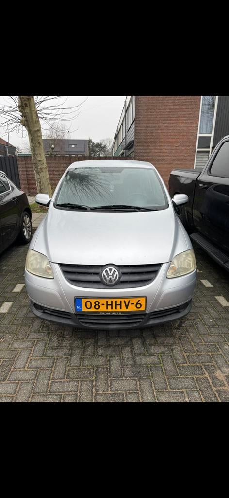 Volkswagen Fox 1.2 40KW 2009 Grijs, Auto's, Voorwielaandrijving, Stof, 969 kg, 4 stoelen
