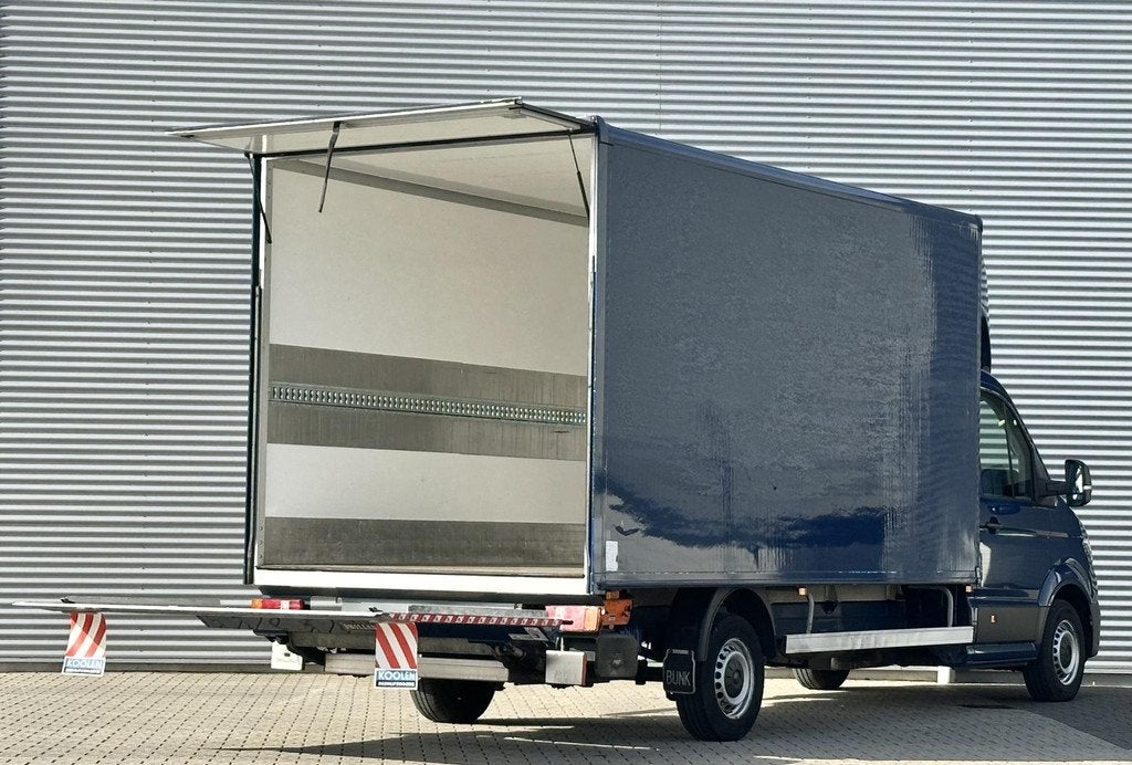 Volkswagen Crafter 35 2.0 TDI Highline Bakwagen met laadklep, Stof, Gebruikt, 4 cilinders, Origineel Nederlands
