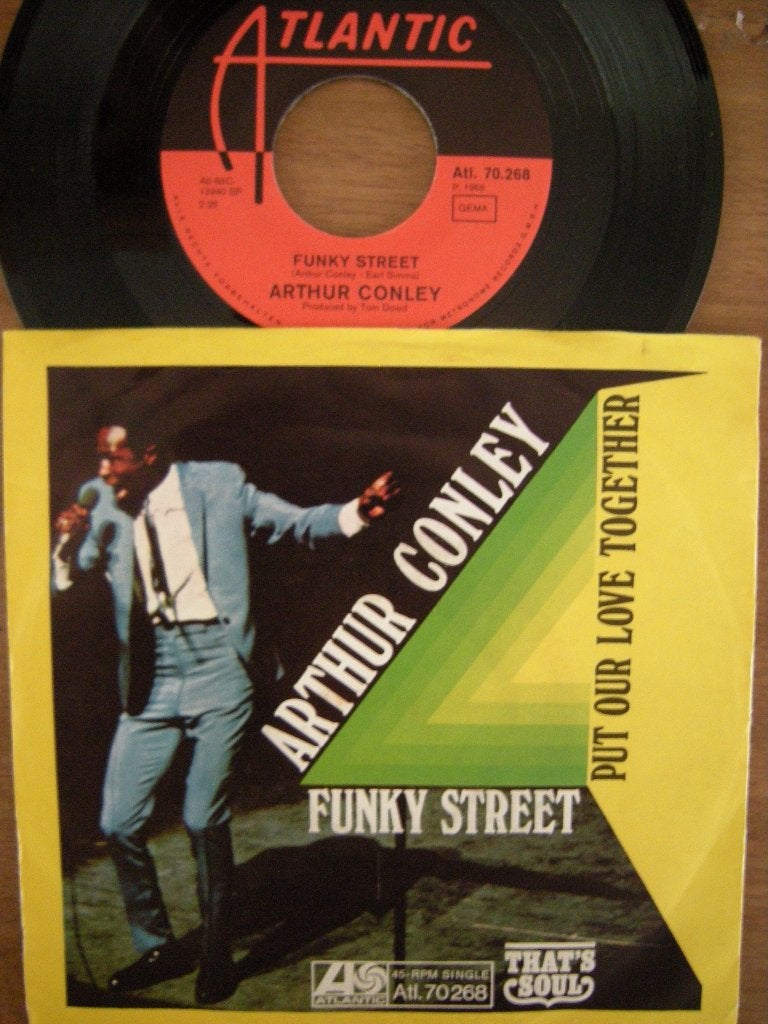 Arthur Conley (Funky Street), Gebruikt, 7 inch, Ophalen of Verzenden, R&B en Soul