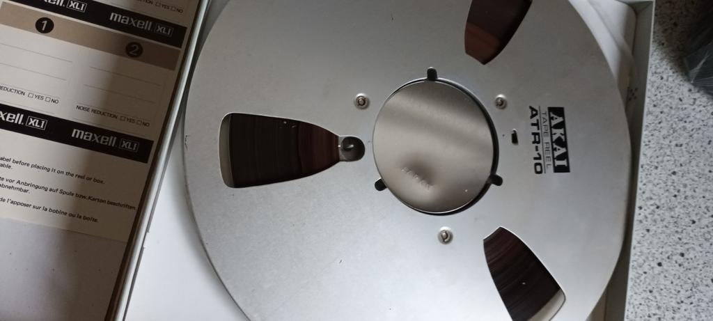 Akai spoel 26 cm ( aluminium), Audio, Tv en Foto, Bandrecorders, Ophalen of Verzenden, Onderdeel