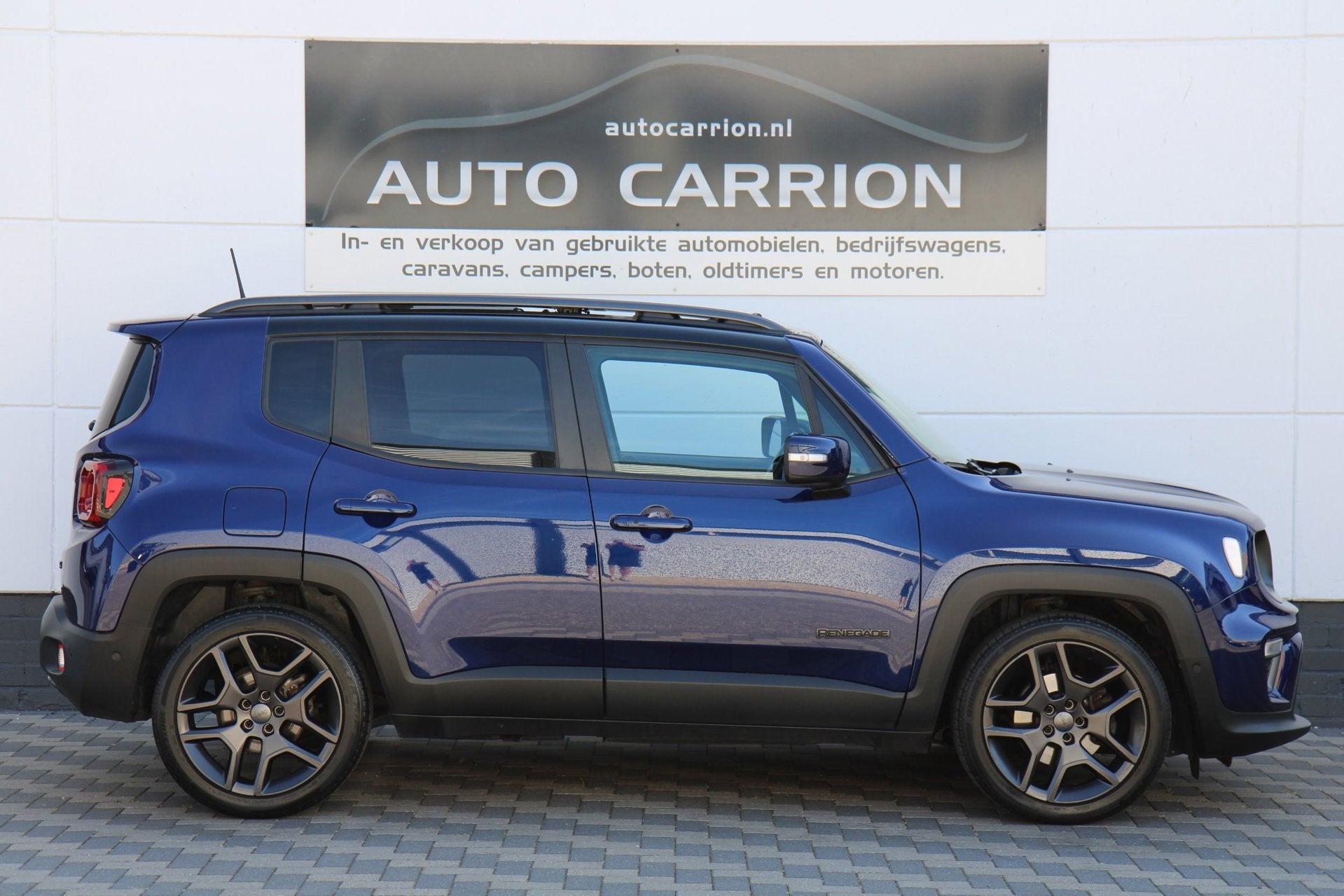 Jeep Renegade 1.3T DDCT S Pano LED Carplay Camera Keyless !, Auto's, Gebruikt, 4 cilinders, 150 pk, Blauw