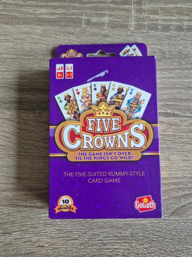 Five Crowns Kaartspel - Goliath - Zo goed als nieuw, Vijf spelers of meer, Verzenden, Nieuw, Goliath