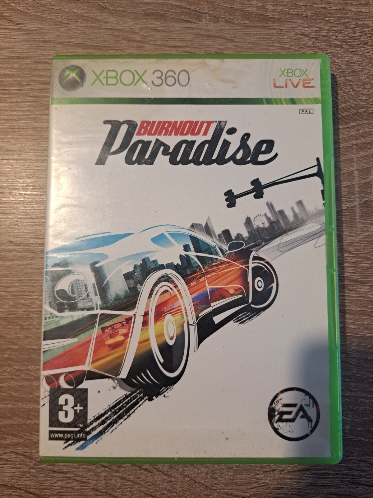 Burnout Paradise Xbox 360 - Race en actie game, Gebruikt, 1 speler, Racen en Vliegen, Ophalen of Verzenden