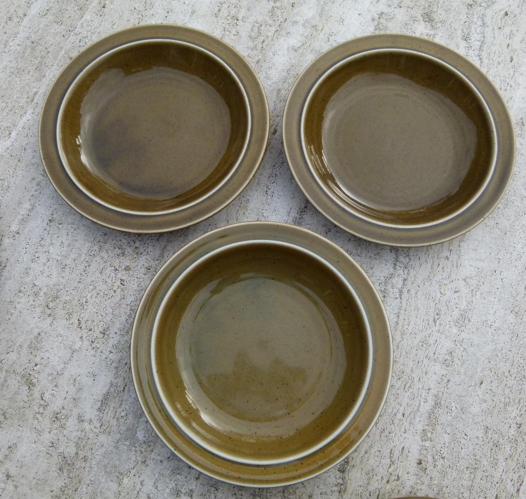Thomas Servies Groene Uitvoering 3 x Diep Bord 22,5 cm, Huis en Inrichting, Ophalen of Verzenden, Nieuw, Porselein, Bord(en)