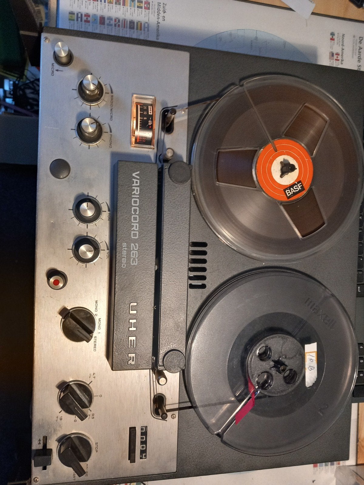 UHER Variocord 263 Stereo Bandrecorder, Ophalen of Verzenden, Bandrecorder