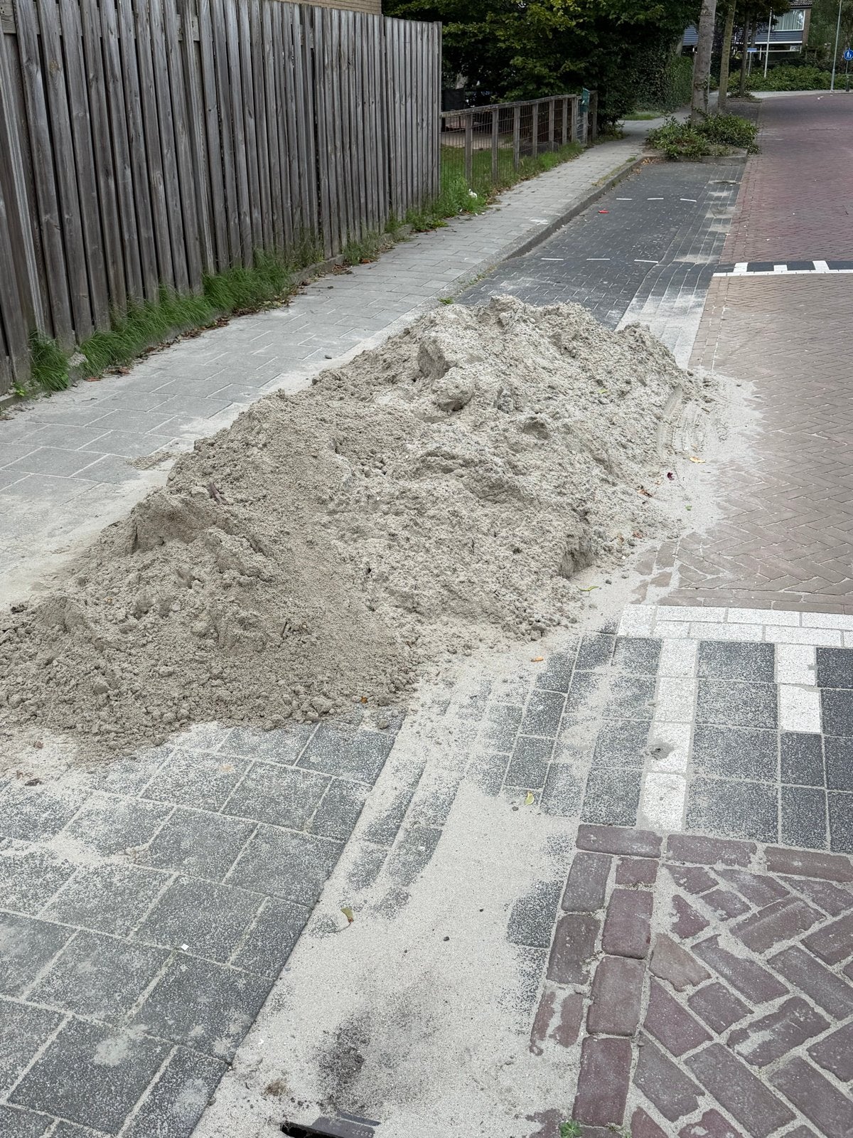 Ophoogzand / Straatzand - Grote hoeveelheid, Tuin en Terras, Ophalen, Gebruikt, Straatzand