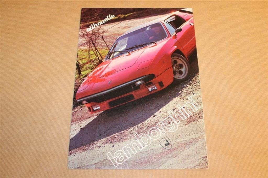 Zeldzame brochure - Lamborghini Silhouette- 1976, Ophalen of Verzenden, Zo goed als nieuw, Overige merken